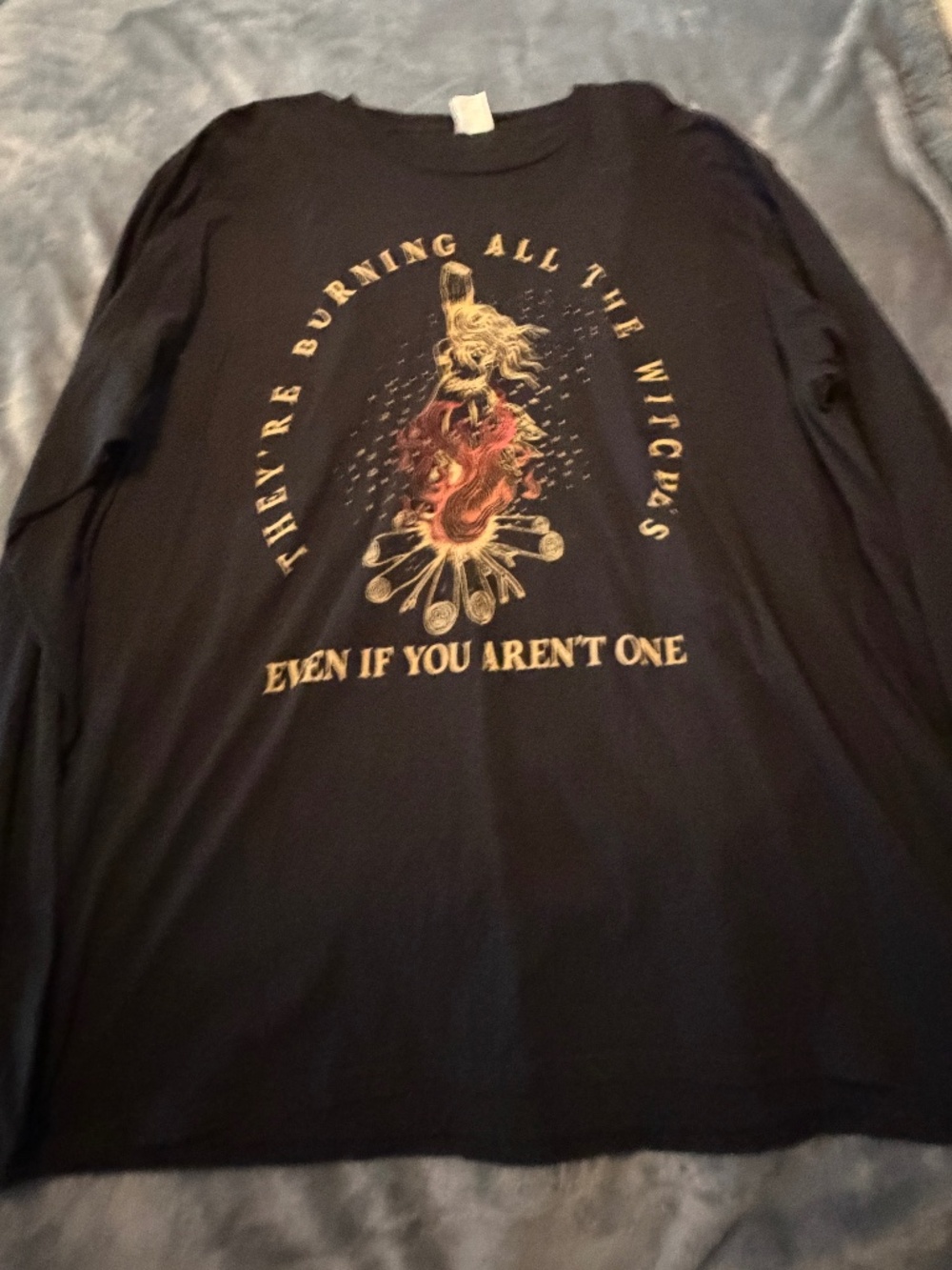 Taylor Swift I Did Something Bad Inspired Graphic Shirt 2XL Long Sleeve